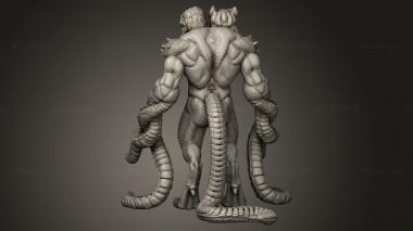 Figurines heroes, monsters and demons (Critters Demogorgon, STKM_12725) 3D models for cnc