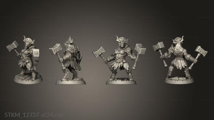 Figurines heroes, monsters and demons (Modular Labyrinth Minos Labyrinth Minoc, STKM_12737) 3D models for cnc
