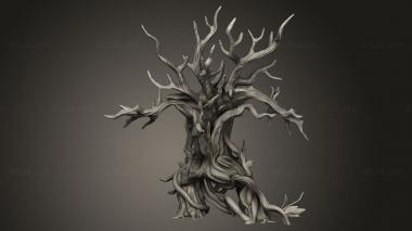 Figurines heroes, monsters and demons (Cruel Marshes Tree Blight, STKM_12765) 3D models for cnc