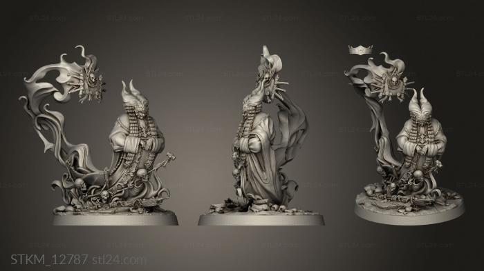 Figurines heroes, monsters and demons (Dance the Vampires Archatreon Judge, STKM_12787) 3D models for cnc