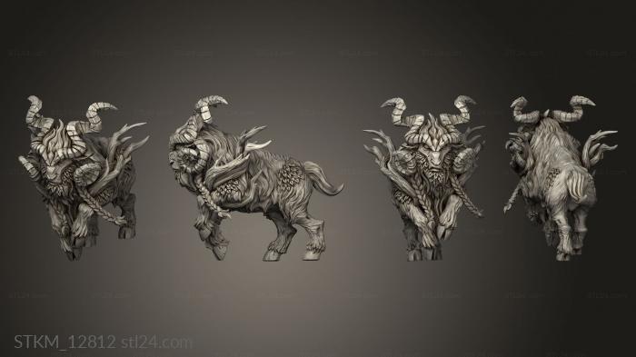 Figurines heroes, monsters and demons (Faenarion the Luxuriant saddle, STKM_12812) 3D models for cnc