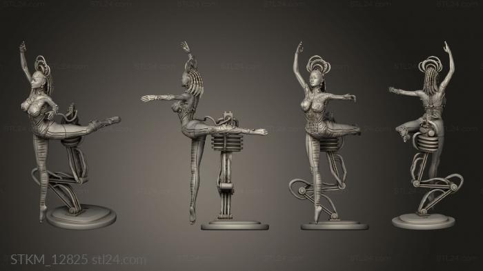 Статуэтки герои, монстры и демоны (Арабеска,Арабеска, STKM_12825) 3D модель для ЧПУ станка
