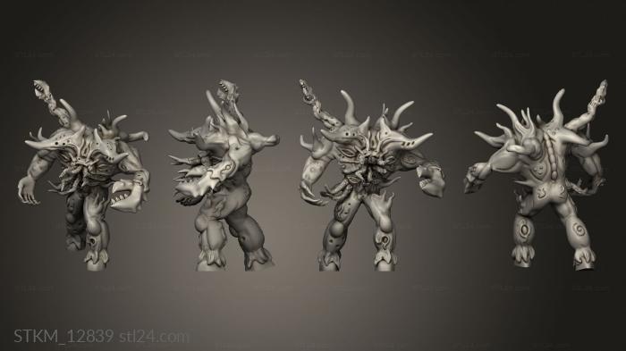 Figurines heroes, monsters and demons (Mystic Pigeon Gaming beast lobster, STKM_12839) 3D models for cnc