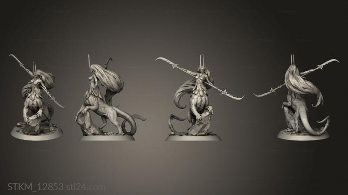 Figurines heroes, monsters and demons (Dance the Vampires Lamalia in Monster Form, STKM_12853) 3D models for cnc