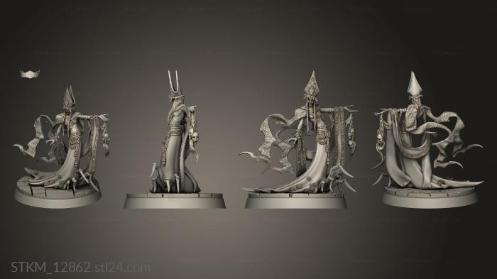 Статуэтки герои, монстры и демоны (Сиреникс Блум, STKM_12862) 3D модель для ЧПУ станка