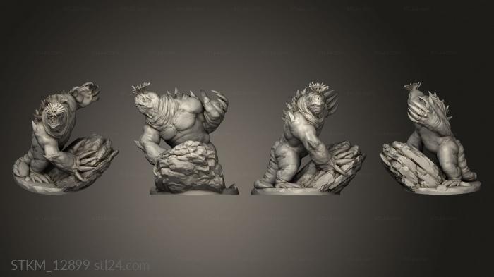 Figurines heroes, monsters and demons (Dark Haven Dredge Kin, STKM_12899) 3D models for cnc