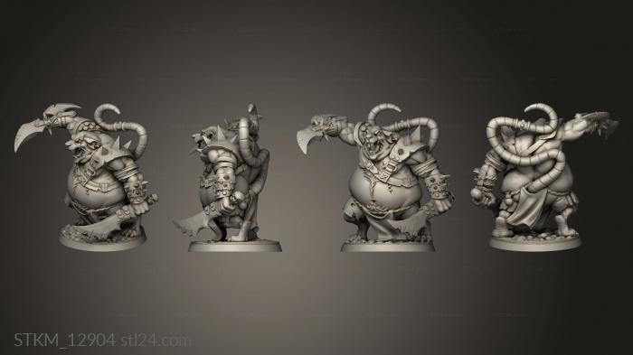 Figurines heroes, monsters and demons (Dashnak, STKM_12904) 3D models for cnc
