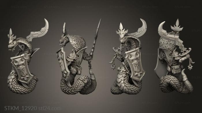 Figurines heroes, monsters and demons (Dastar Champion the Bronze Nest sword, STKM_12920) 3D models for cnc