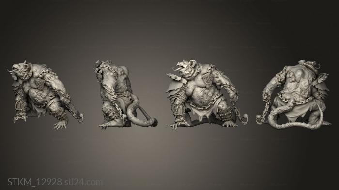 Figurines heroes, monsters and demons (Deadly Encounters Chapter Gallows, STKM_12928) 3D models for cnc