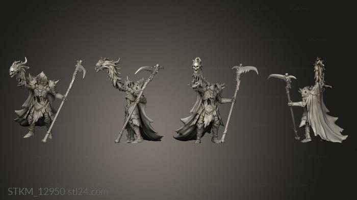 Статуэтки герои, монстры и демоны (Лошадь Дуллахана, STKM_12950) 3D модель для ЧПУ станка