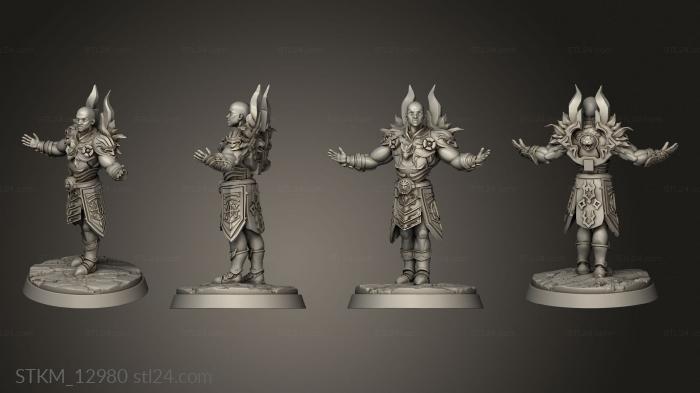 Статуэтки герои, монстры и демоны (Жнецы Смерти Сукула, STKM_12980) 3D модель для ЧПУ станка