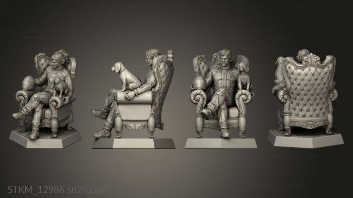 Figurines heroes, monsters and demons (Death Speed Champions Richard Royce, STKM_12986) 3D models for cnc