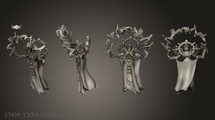 Figurines heroes, monsters and demons (Demonologist book, STKM_13005) 3D models for cnc