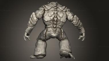 Figurines heroes, monsters and demons (Depths The Mountain Cave Brutus Brute, STKM_13040) 3D models for cnc