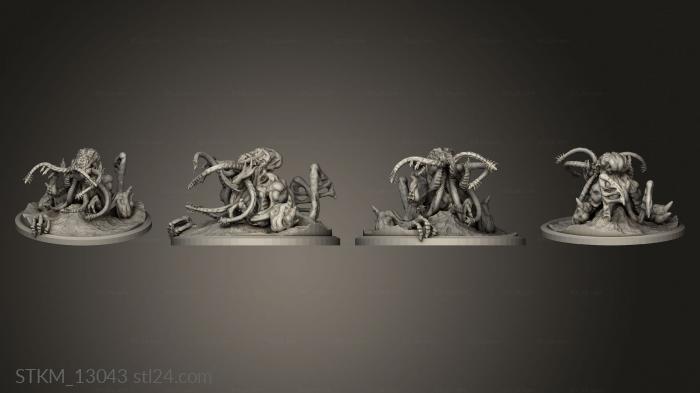 Figurines heroes, monsters and demons (Cult Pickle Mythos Monsters, STKM_13043) 3D models for cnc