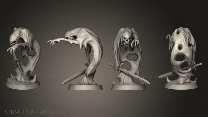 Figurines heroes, monsters and demons (Ceilings, STKM_13047) 3D models for cnc