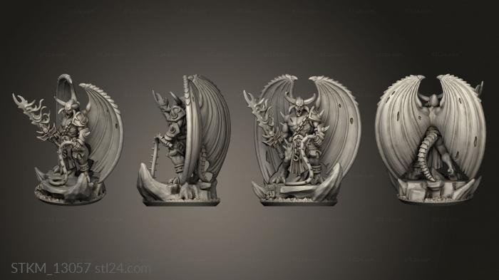 Figurines heroes, monsters and demons (Despoilers Despoiler demon lord, STKM_13057) 3D models for cnc