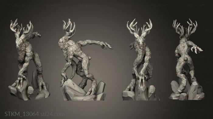 Figurines heroes, monsters and demons (DH Ramgorer Skulls, STKM_13064) 3D models for cnc