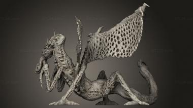 Figurines heroes, monsters and demons (EPIC Eldritch Dragon, STKM_13109) 3D models for cnc