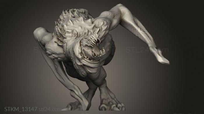 Figurines heroes, monsters and demons (Flying Reaper Reaping monsters reapers mon, STKM_13147) 3D models for cnc