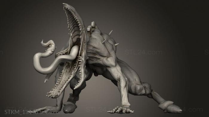 Figurines heroes, monsters and demons (Fowl Wight monster, STKM_13148) 3D models for cnc