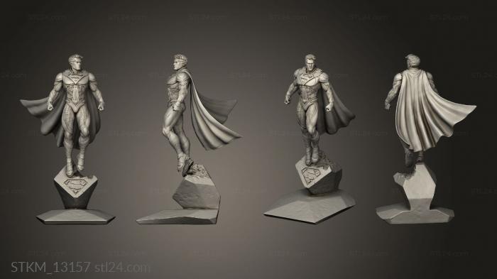 Figurines heroes, monsters and demons (Cloak, STKM_13157) 3D models for cnc