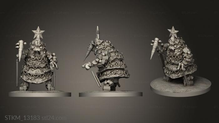 Figurines heroes, monsters and demons (Dragon Terrarium Trees, STKM_13183) 3D models for cnc