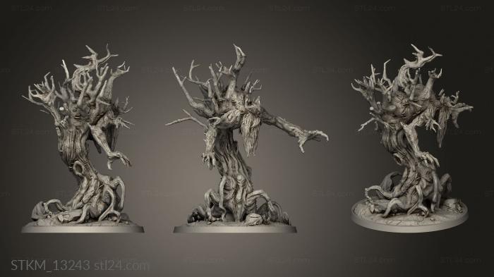 Figurines heroes, monsters and demons (Ent checked, STKM_13243) 3D models for cnc