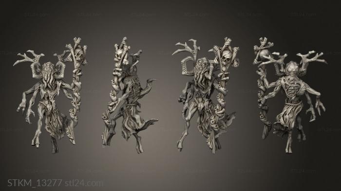 Figurines heroes, monsters and demons (Dunsley Witch Epic EP, STKM_13277) 3D models for cnc
