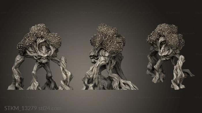 Figurines heroes, monsters and demons (advanced Archive Throwback ly Ancient Treant, STKM_13279) 3D models for cnc