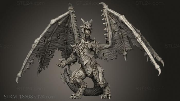 Figurines heroes, monsters and demons (recurring Villain Reward Recurring DRAGONTAIL, STKM_13308) 3D models for cnc