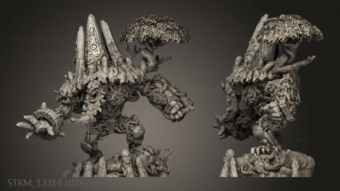 Figurines heroes, monsters and demons (Elder Forest Elemental, STKM_13314) 3D models for cnc