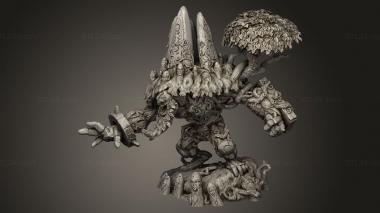 Figurines heroes, monsters and demons (Elder Forest Elemental, STKM_13314) 3D models for cnc