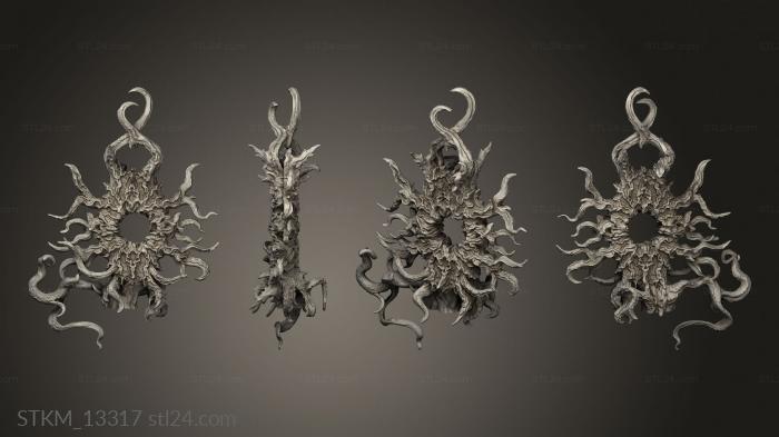 Figurines heroes, monsters and demons (Elder Gods Yog Sothoth, STKM_13317) 3D models for cnc