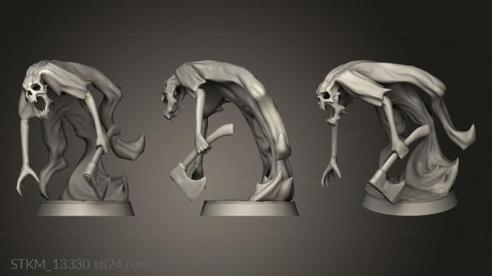 Figurines heroes, monsters and demons (Ceilings, STKM_13330) 3D models for cnc
