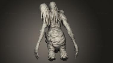 Figurines heroes, monsters and demons (Reese Bones Three ed Abomination, STKM_13349) 3D models for cnc