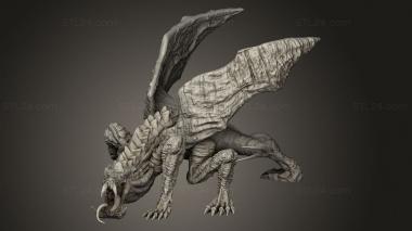 Figurines heroes, monsters and demons (EPIC Dragon Abomination, STKM_13350) 3D models for cnc