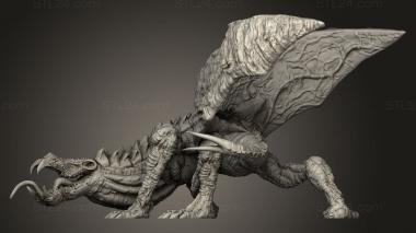 Figurines heroes, monsters and demons (EPIC Dragon Abomination, STKM_13351) 3D models for cnc