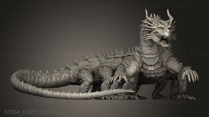 Figurines heroes, monsters and demons (Behr Ancient Gargantuan One Piece, STKM_13355) 3D models for cnc