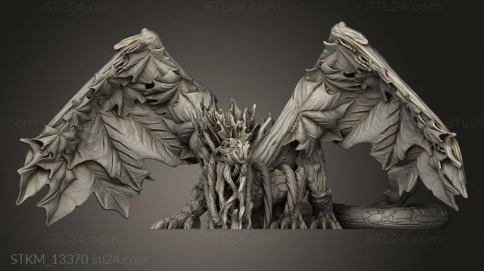 Статуэтки герои, монстры и демоны (ЭПИЧЕСКИЙ, STKM_13370) 3D модель для ЧПУ станка