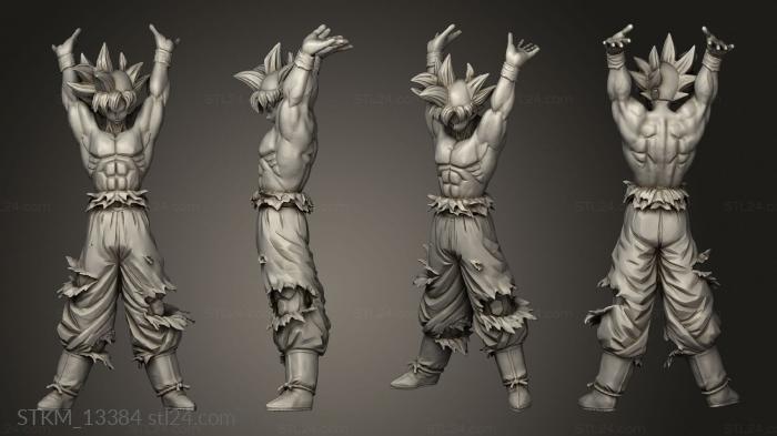 Figurines heroes, monsters and demons (Genkidama cinto, STKM_13384) 3D models for cnc