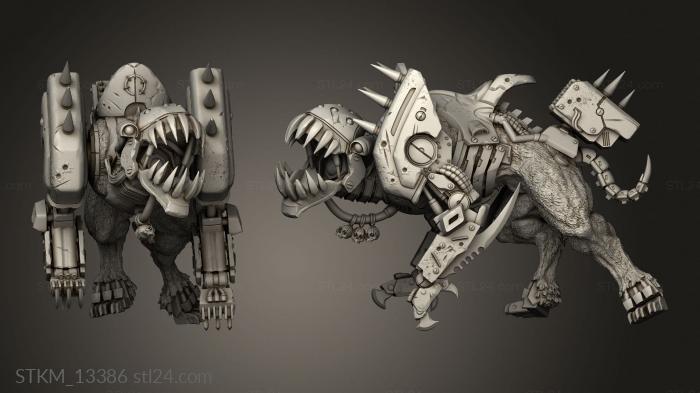 Figurines heroes, monsters and demons (emonstar The Reckoning Demonstar ari Duraka Riders, STKM_13386) 3D models for cnc