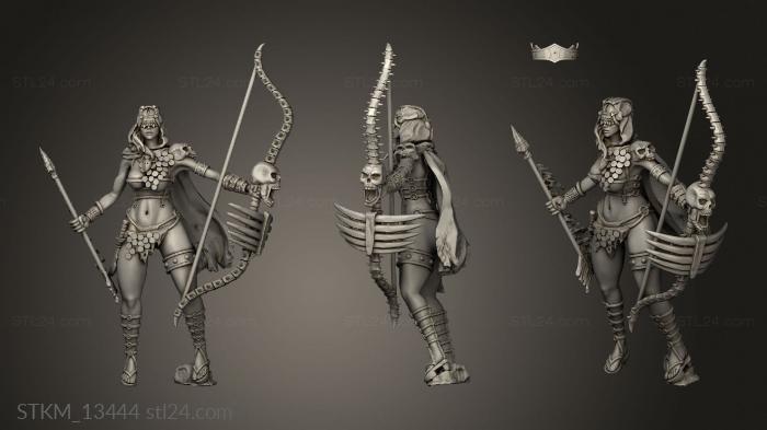Figurines heroes, monsters and demons (Death Ranger Arrow, STKM_13444) 3D models for cnc