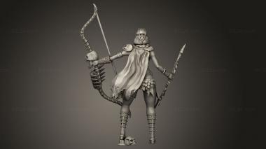 Figurines heroes, monsters and demons (Death Ranger Arrow, STKM_13444) 3D models for cnc