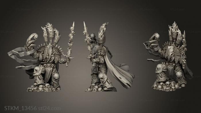 Figurines heroes, monsters and demons (Return to Land Sand Step, STKM_13456) 3D models for cnc