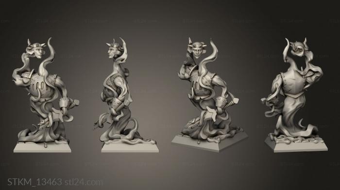 Figurines heroes, monsters and demons (Ghousters our x, STKM_13463) 3D models for cnc