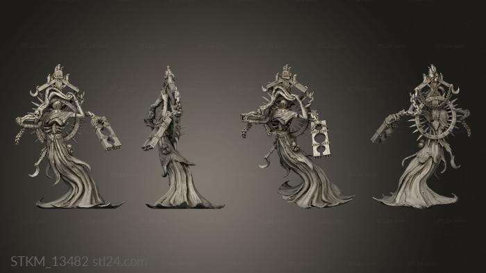 Статуэтки герои, монстры и демоны (Крестраж Круциатус Кошевой, STKM_13482) 3D модель для ЧПУ станка