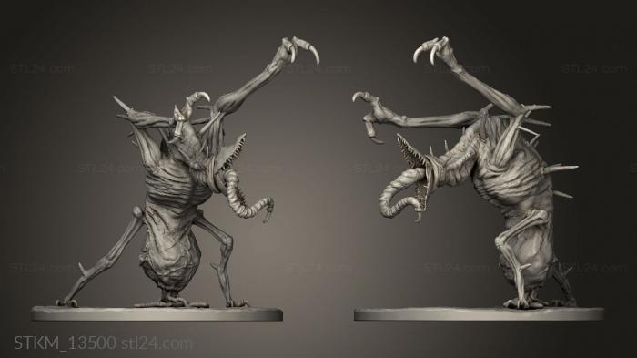 Figurines heroes, monsters and demons (Bloodhound BloodHound, STKM_13500) 3D models for cnc