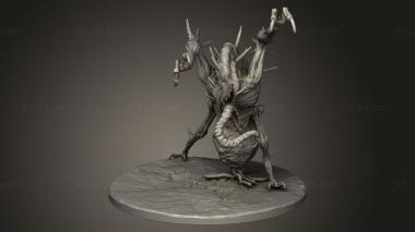 Figurines heroes, monsters and demons (Bloodhound BloodHound, STKM_13500) 3D models for cnc