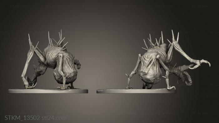 Figurines heroes, monsters and demons (Bloodhound BloodHound base mm, STKM_13502) 3D models for cnc
